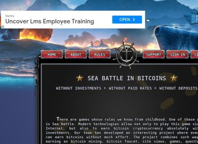 "BattleShips Bitcoin" SEA BATTLE IN BITCOINS