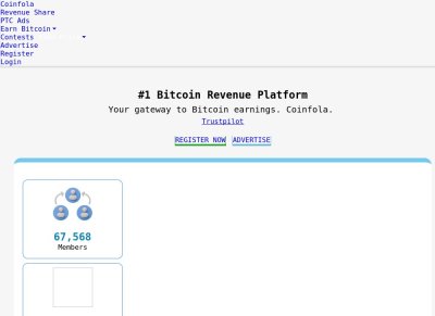 Coinfola - #1 BITCOIN EARNING SITE