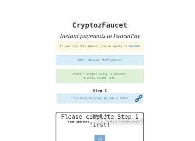 CryptozFaucet